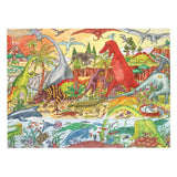 The House of Puzzles World of Dinosaurs 100 Piece Jigsaw Puzzle with XXL Pieces