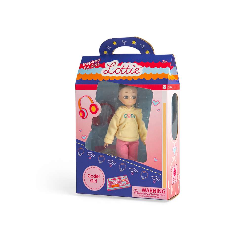 Coder Girl Lottie Doll | Doll Toys | Lottie Dolls – Bigjigs Toys