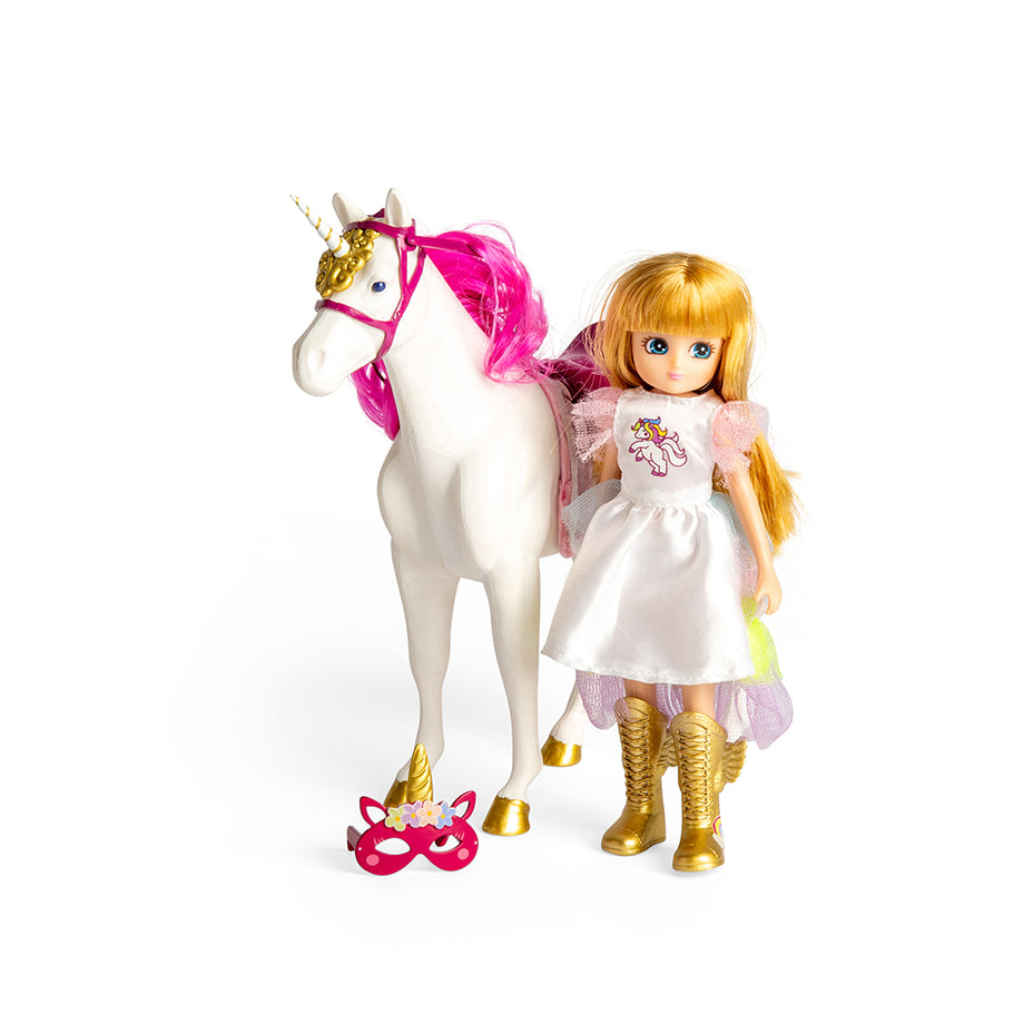 Unicorn Dress Up Doll Set