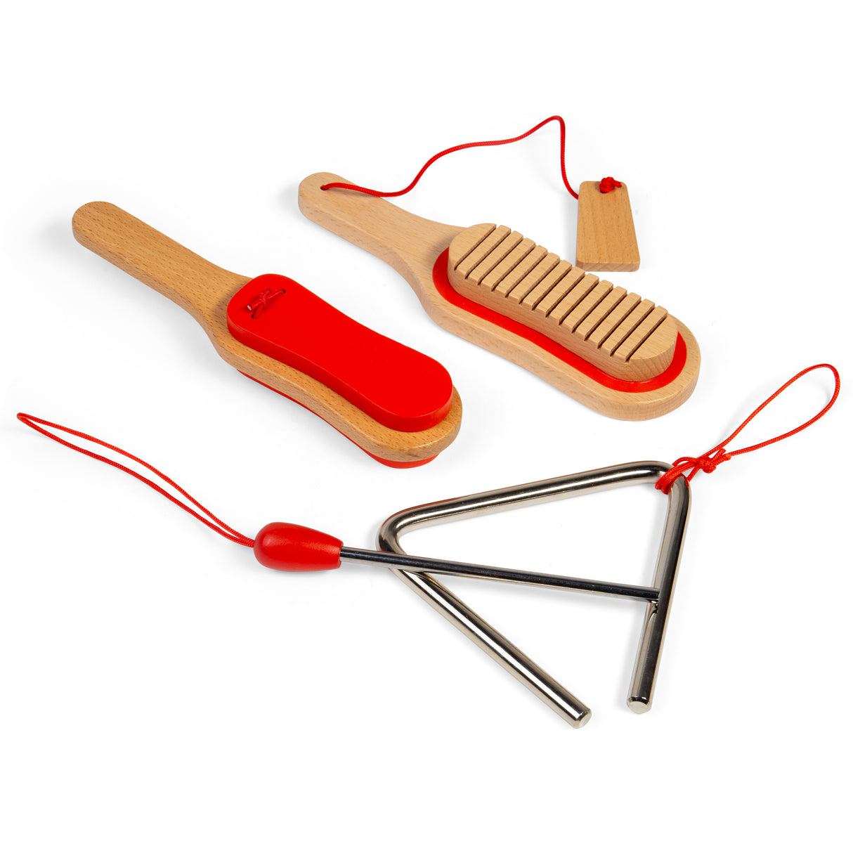 Starter Rhythm Makers Wooden Musical Instruments Set