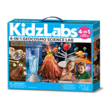 4M Mega Earth Science-4in1 Experiment Kit for Kids, Children's STEM Learning Toy
