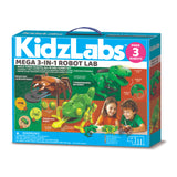 4M Mega Robot Lab- 3 in 1 Robotics Kit for Kids, Build your Own Robotic Animals