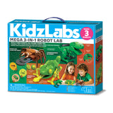 4M Mega Robot Lab- 3 in 1 Robotics Kit for Kids, Build your Own Robotic Animals
