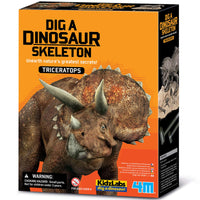 KidzLabs - Dig a Dinosaur Skeleton - Triceratops