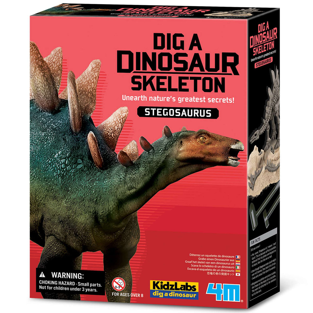 KidzLabs - Dig a Dinosaur Skeleton - Stegosaurus