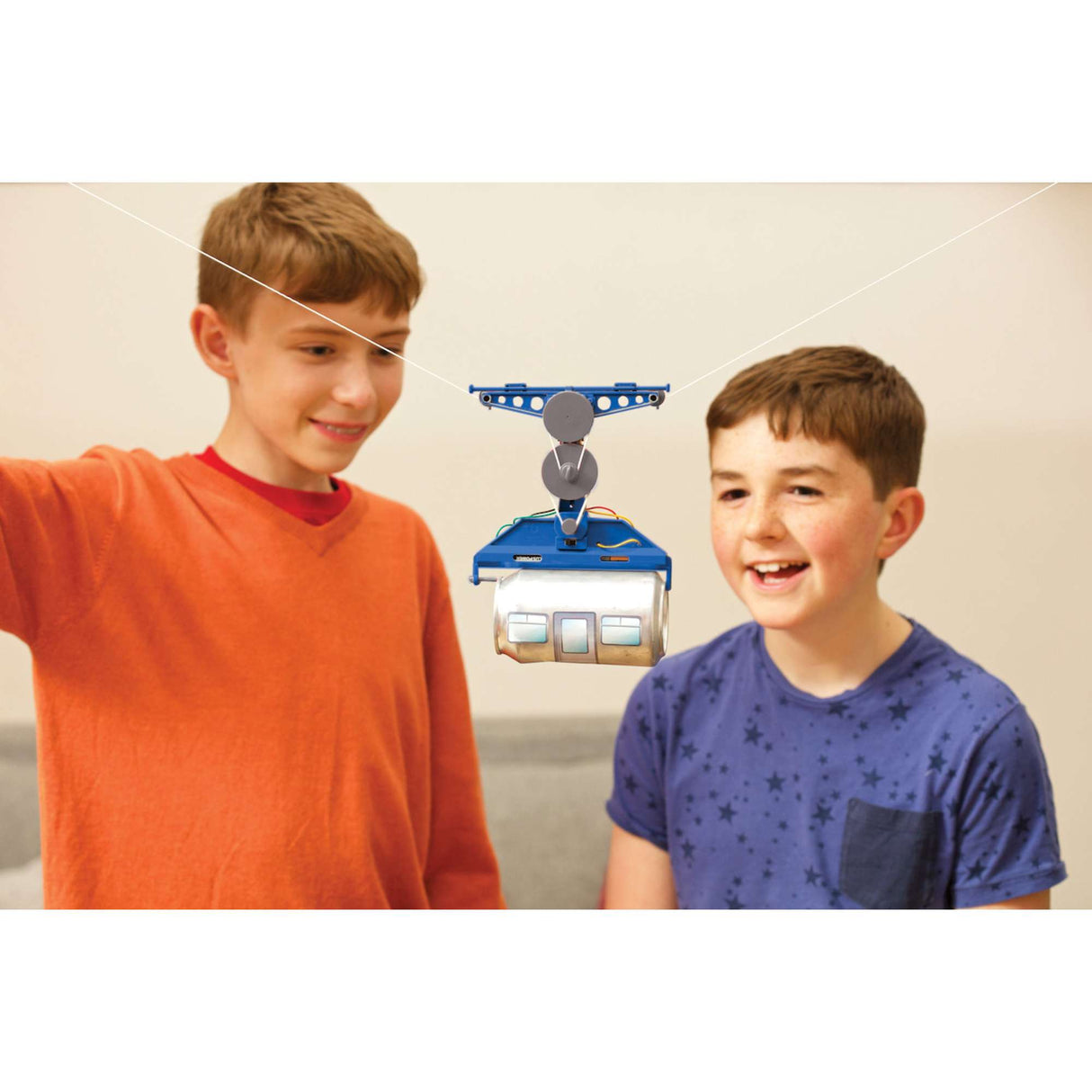 KidzRobotix - Tin Can Cable Car