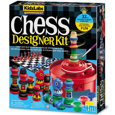 KidzLabs - Gamemaker - Motorised Spin/Chess Designer Kit
