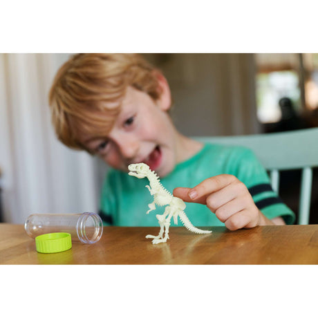 Kidzlabs - Glowing T-Rex Skeleton