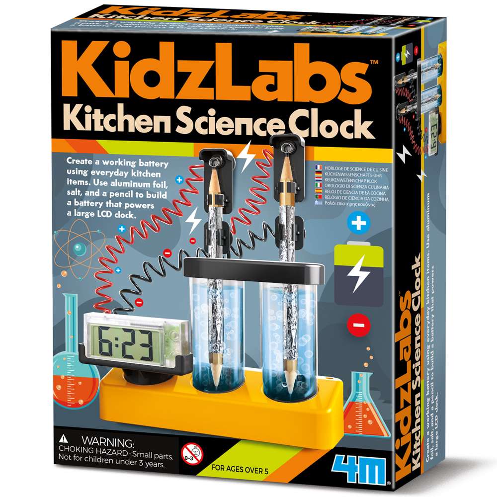 Kidzlabs - Kitchen Science Clock – Bigjigs Toys