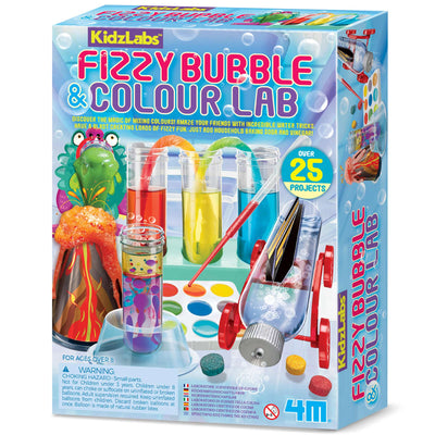 Kidzlabs - Fizzy Bubble & Colour Lab
