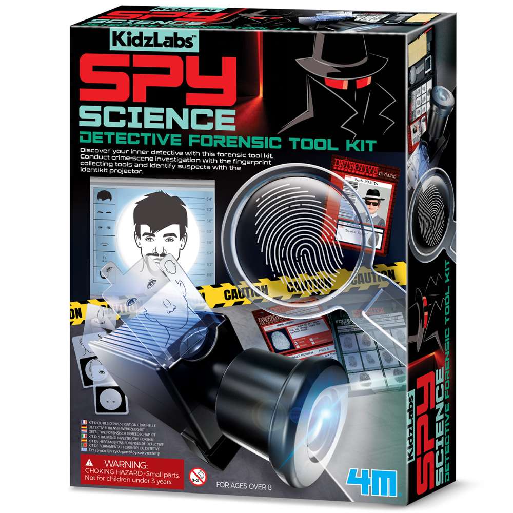 Detective Tools Set Kidzlabs - Detective Forensic Tool Kit – Bigjigs Toys