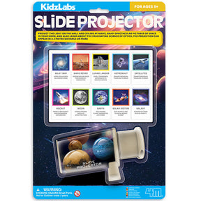 4M Slide Projector- STEM Toy Light Projectors for Kids with Space-Themed Slides