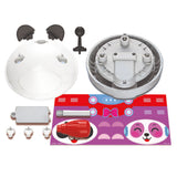 4M Kidzrobotix Q.Botz Panda-Robot Building Kit for Kids, STEM Toys, Science Kits