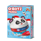 4M Kidzrobotix Q.Botz Panda-Robot Building Kit for Kids, STEM Toys, Science Kits