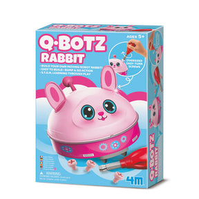 4M Kidzrobotix Q.Botz Rabbit-Kids' Robot Building Kit, Early STEM Learning Toy