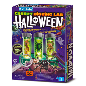 4M Creepy Digging Lab - Halloween-STEM Toys, Kids' Science Kit with Toy Insects