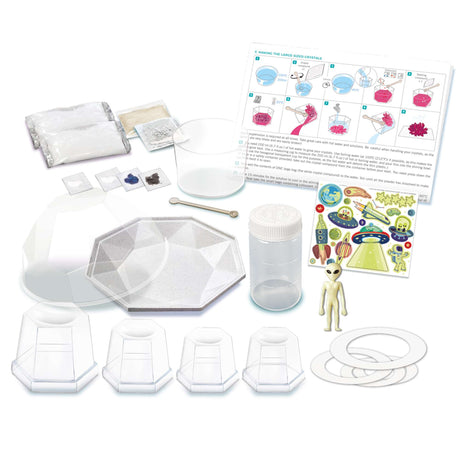 Crystal Growing - Outer Space Crystal Terrarium