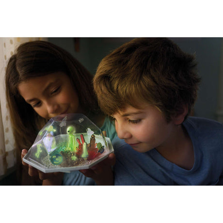 Crystal Growing - Outer Space Crystal Terrarium