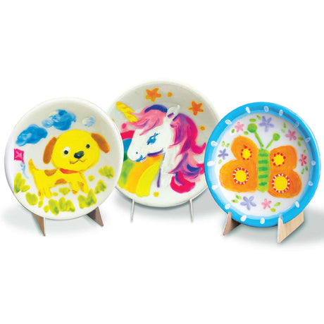 Little Craft - Mini Plate Painting Kit