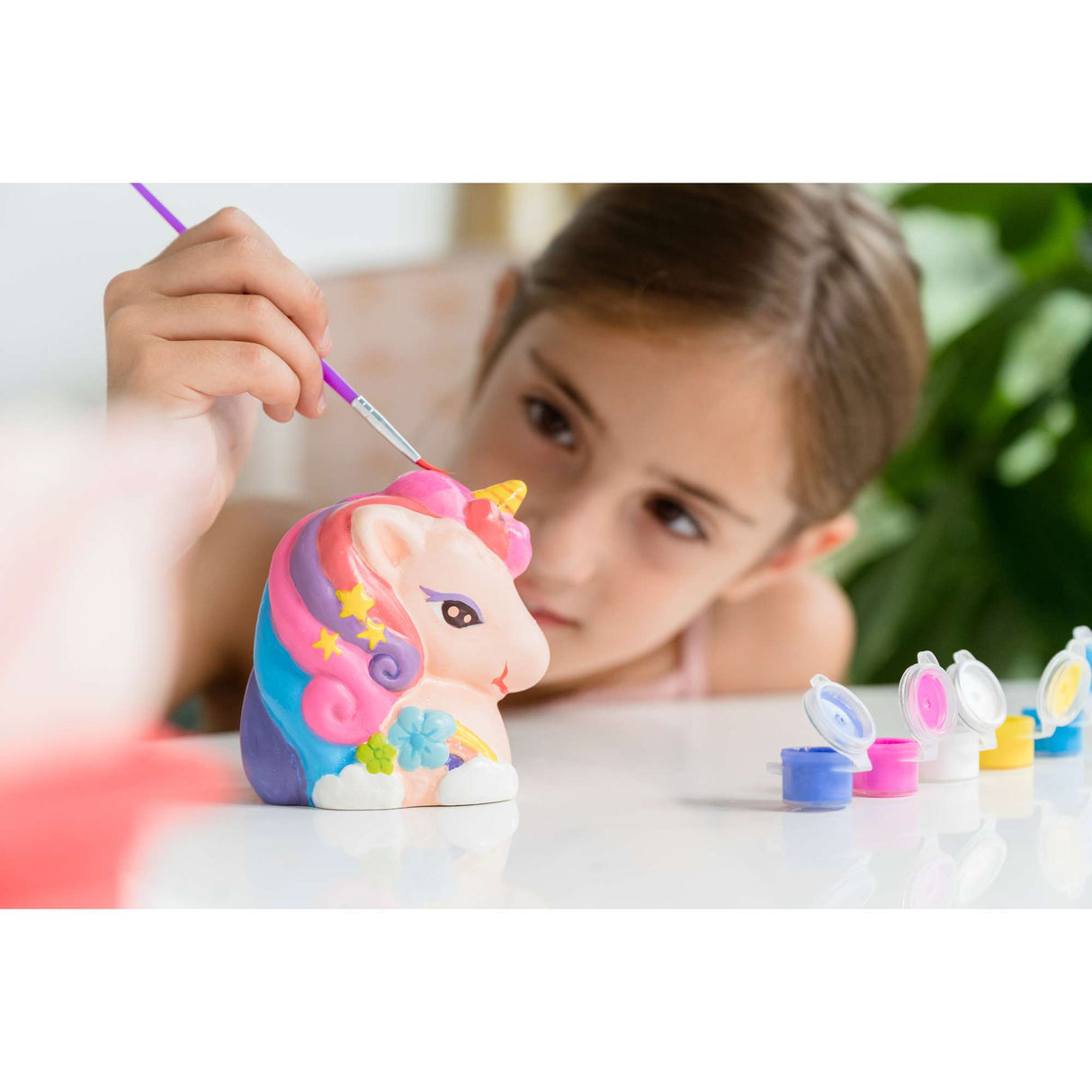 KidzMaker - Paint Your Own Mini Glitter Unicorn Bank