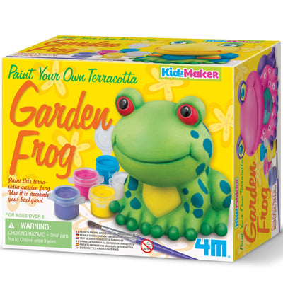 KidzMaker - Paint Your Own Terracotta Garden Frog