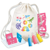 KidzMaker - Stencil Backpack Printing