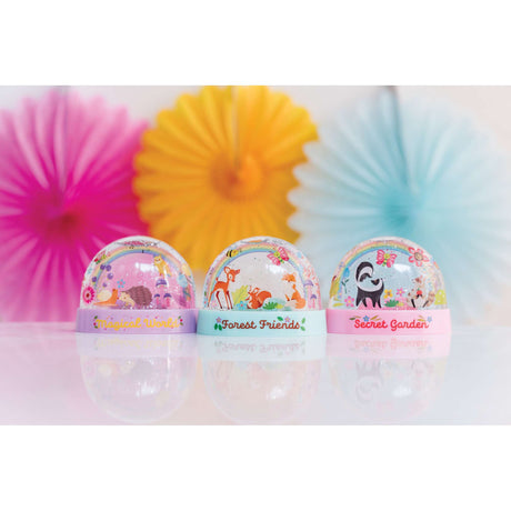 KidzMaker - Glitter Rainbow Snow Domes
