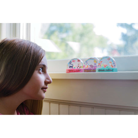 KidzMaker - Glitter Rainbow Snow Domes