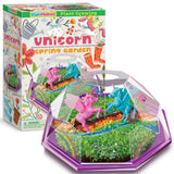 4M Unicorn Spring Garden - Kids Terrarium, Mini Greenhouse Gift for Girls & Boys