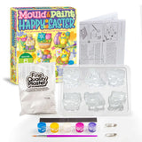 4M Mould & Paint Happy Easter- Clay Magnet Making Kit for Kids, Spring Craft Set