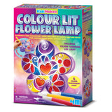 4M Colour Lit Flower Lamp KidzMaker DIY Flower Light Craft Kit