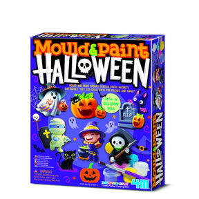 4M Mould and Paint Halloween-Clay & Painting Kit for Kids, STEAM Toys, Craft Set