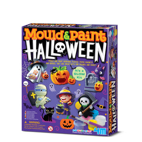 4M Mould and Paint Halloween-Clay & Painting Kit for Kids, STEAM Toys, Craft Set