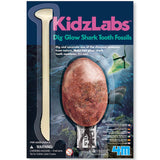 KidzLabs - Dig Glow Shark Tooth Fossils