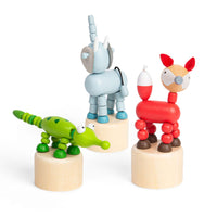 Animal Push Ups - Elephant; Croc; Fox (Pack of 3)