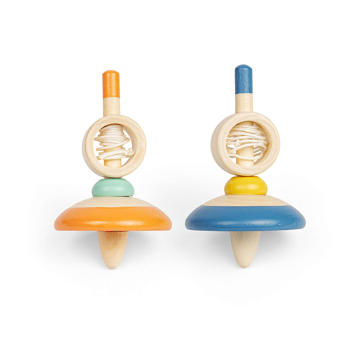 Pull String Spinning Top | Pocket Money Toys | Bigjigs Toys