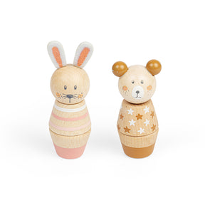 Twist and Match Animals - Bear, Bunny (Pack of 2)