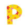 Star Letter P (One Supplied)