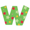 Star Letter W (One Supplied)