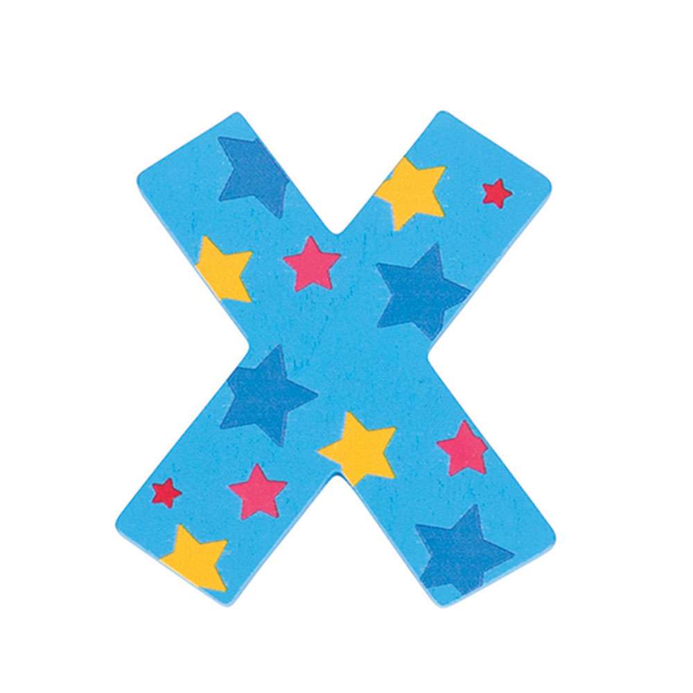 Star Letter X (One Supplied)