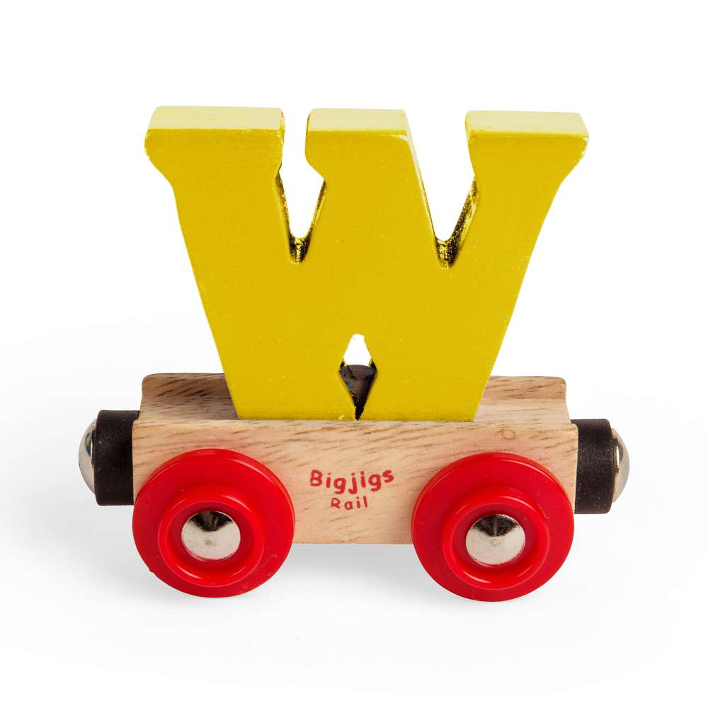 Rail Name Letters and Numbers - W