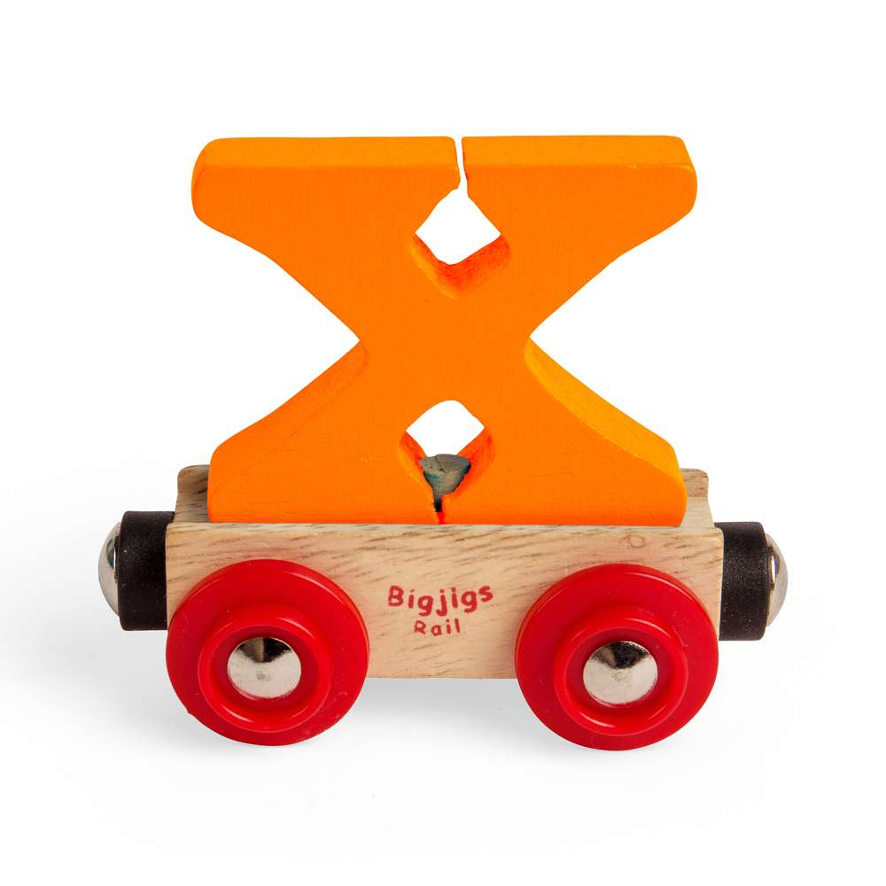 Rail Name Letters and Numbers - X