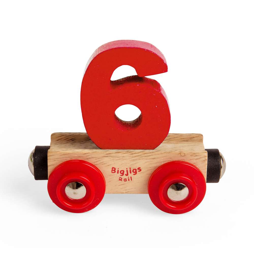 Rail Name Letters and Numbers - 6