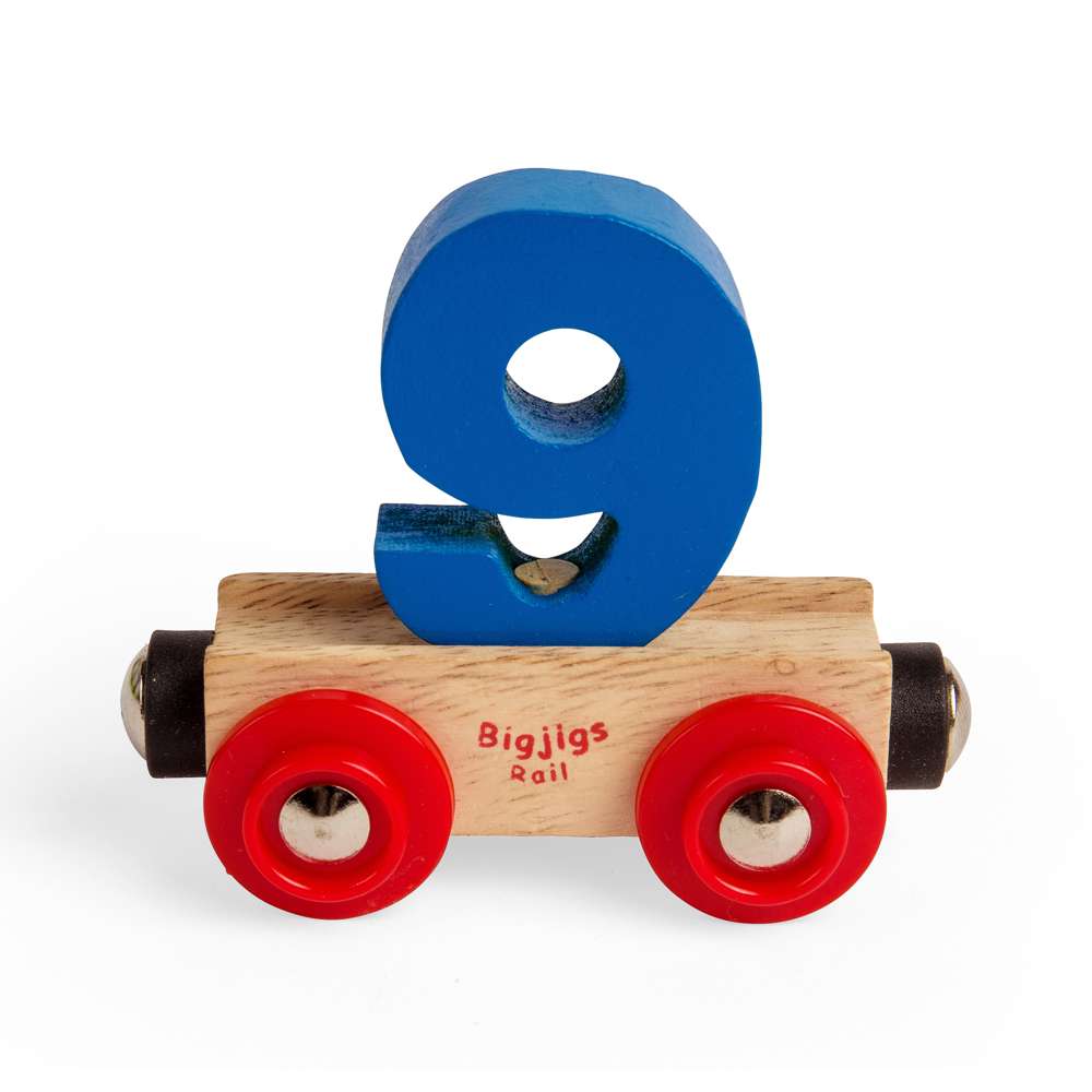 Rail Name Letters and Numbers - 9