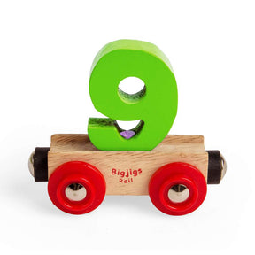 Rail Name Letters and Numbers - 9