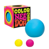 NeeDoh Color Changing Classic Groovy Glob Round Squishy Stress Ball