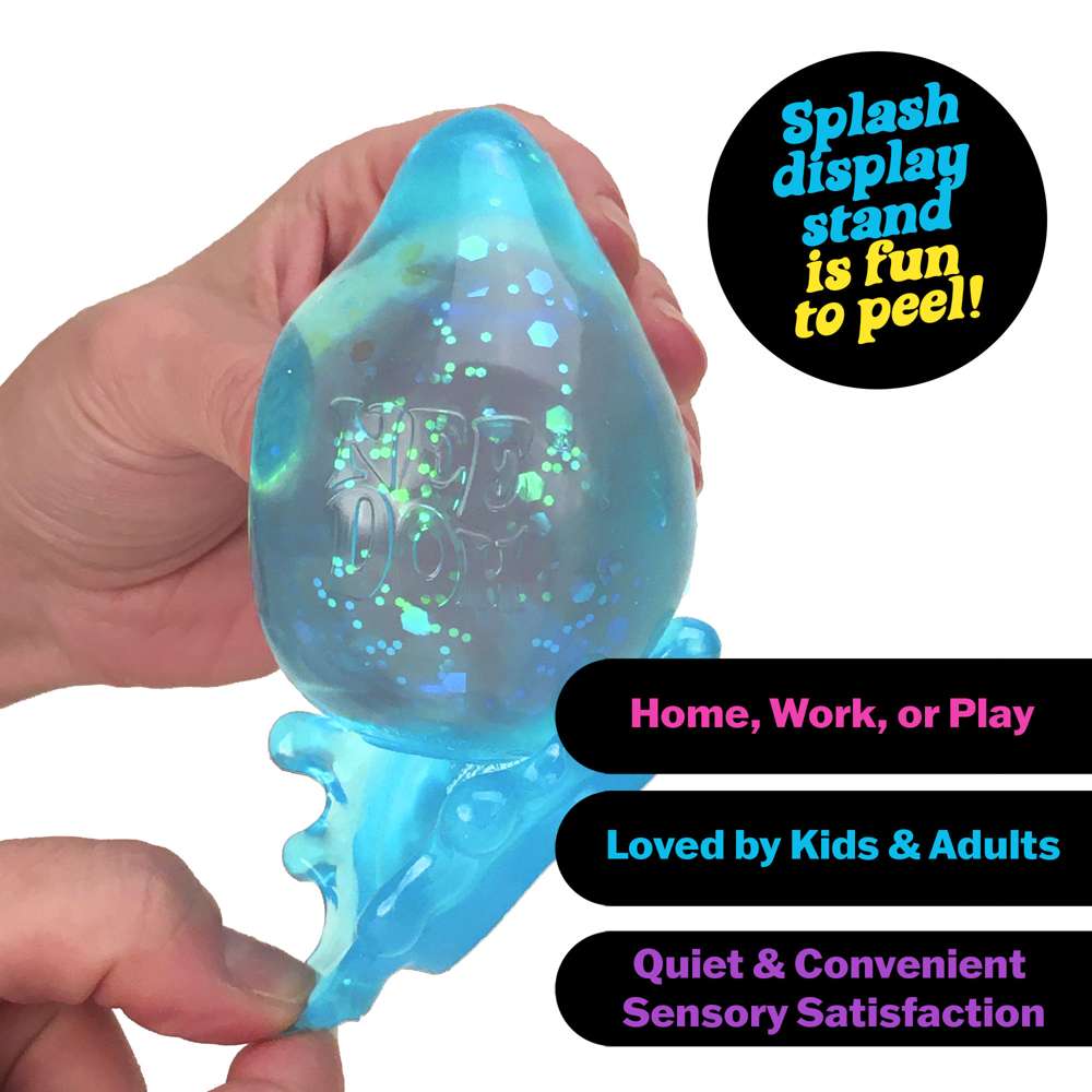 NeeDoh Dream Drop Dreamy Smooth Squeeze Raindrop Squishy Fidget Toy