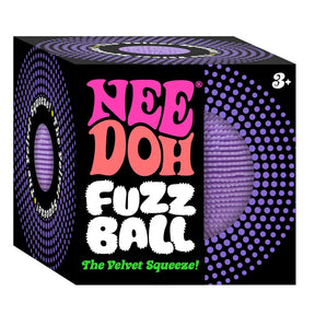 NeeDoh Fuzzball Velvet Squeeze Soft-Cloud Stress Relief Fidget Toy