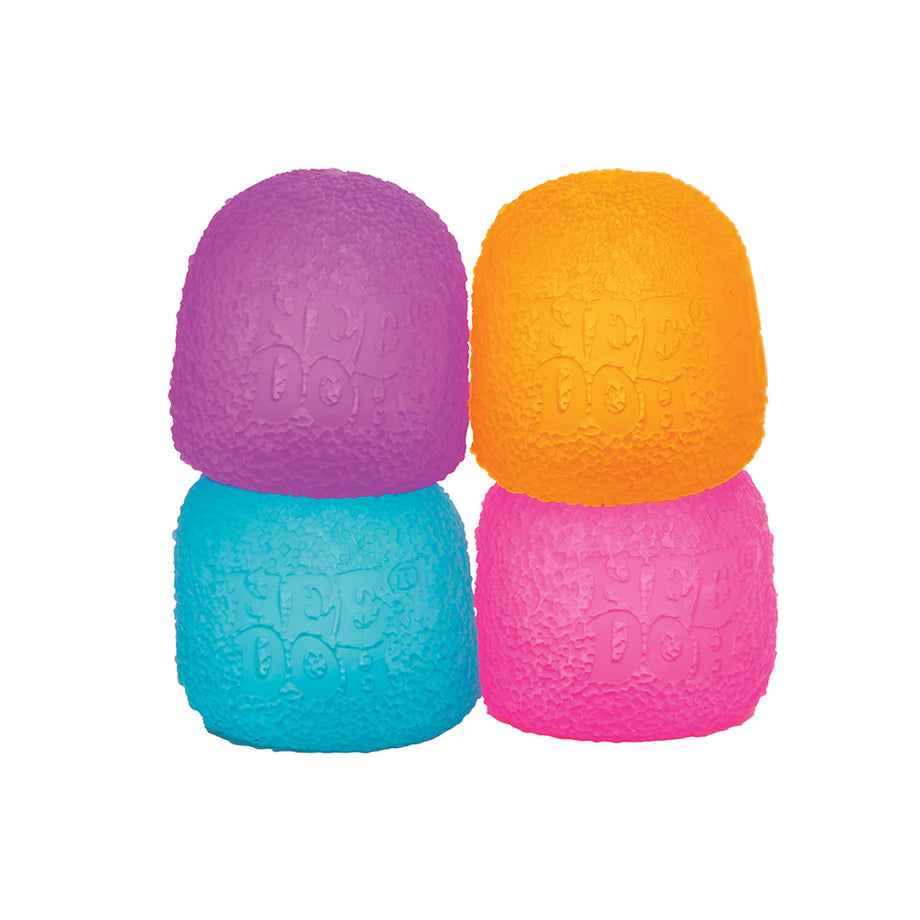 needoh gumdrop ピンク NeeDoh Gumdrop Pink Squishy Stress Ball, Firm Doh-Filled