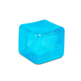 NeeDoh Niceberg Glitter & Glow Super Solid Squish Large Cube Fidget Toy